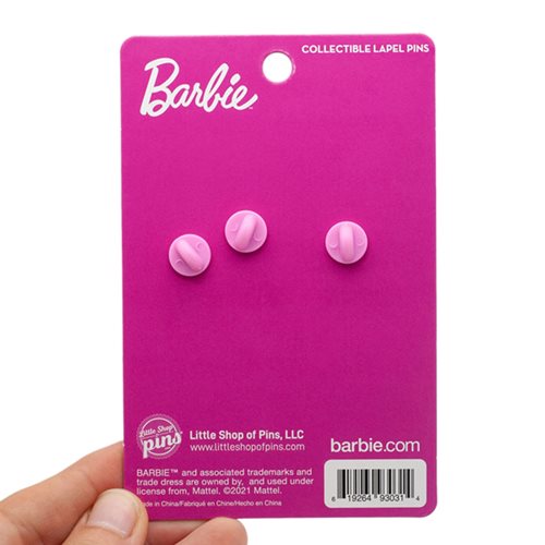 Barbie Shine On and Sunglasses Pins with Removable Chains
