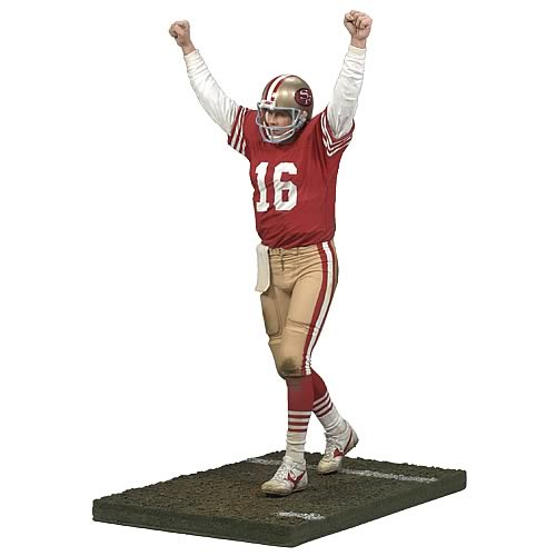 NFL Legends Joe Montana 2 Action Figure - Entertainment Earth