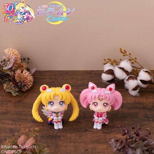 Pretty Guardian Sailor Moon Cosmos The Movie Eternal Sailor Moon and Sailor Chibi Moon Set with Gift