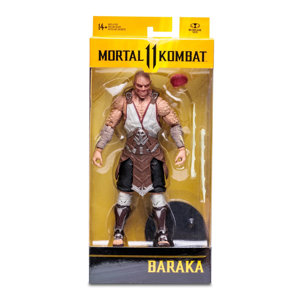 Jazwares MORTAL KOMBAT MK9 - BARAKA - 3.75 Loose Action Figure Rare