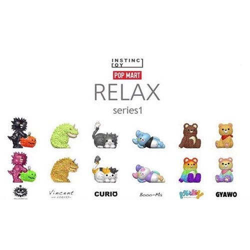 Instinctoy x Pop Mart Relax Series 1 Mini-Figures Blind Box