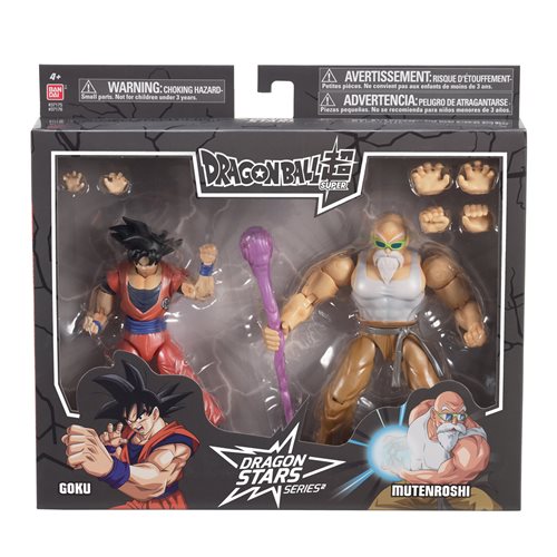 Dragon Ball: Super Dragon Stars Goku and Master Roshi Action Figure 2-Pack - 2021 Convention Exclusi