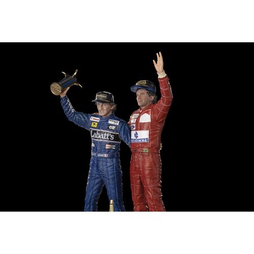 F1 Ayrton Senna The Last Podium Deluxe Art 1:10 Scale Statue