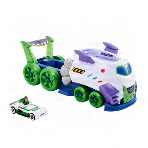 Hot Wheels Superstar Speeders Toy Story 5 Hi-Tech Buzz Lightyear Launcher