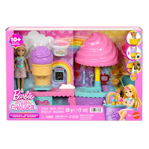 Barbie Club Chelsea Ice Cream Shop Doll and Accessories