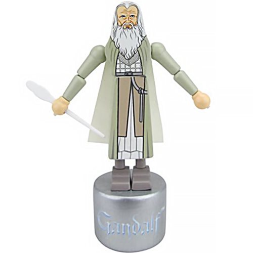 The Lord of the Rings: The Two Towers Gandalf the White Wooden Push Puppet - Convention Exclusive