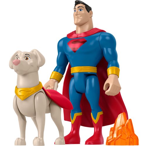 Fisher-Price DC League of Super-Pets Superman and Krypto