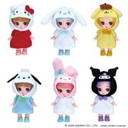 Licca Hello Kitty and Friends Collection Petit Fashion Dolls Display Tray of 12