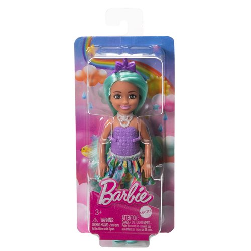 Barbie Unicorn Chelsea Doll with Green Hair