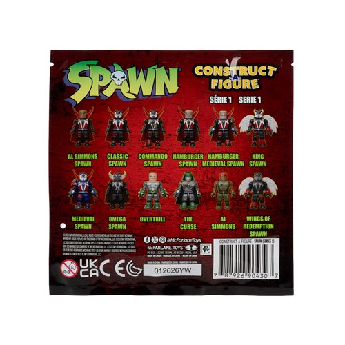 Spawn Construct-a-Figure Series 1 Mini-Figure Blind Bag Case of 36