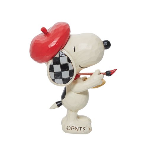 Peanuts Snoopy Artist Mini by Jim Shore Statue