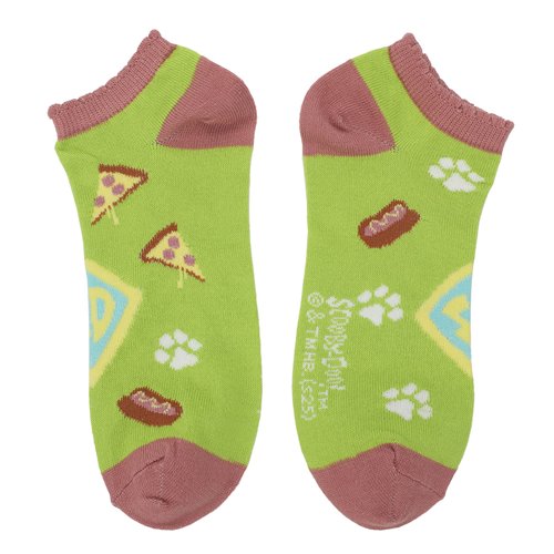 Scooby-Doo Scooby Scalloped Cuff Ankle Sock 5-Pack
