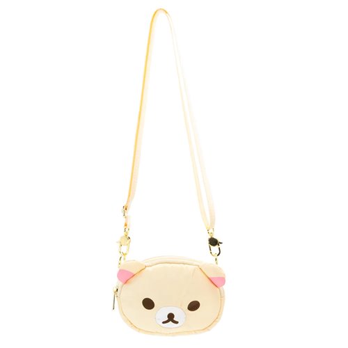 Rilakkuma Kirolakkuma Padded Nylon Crossbody Bag with Strap