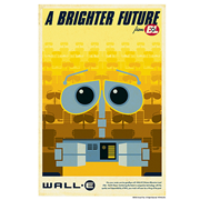 Wall-E A Brighter Future Paper Giclee Print