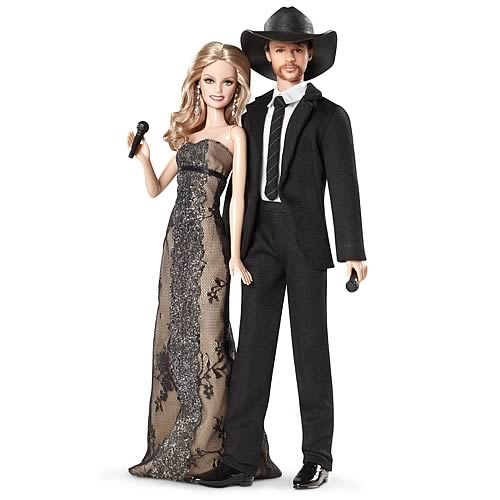 Barbie Tim McGraw and Faith Hill Dolls Giftset