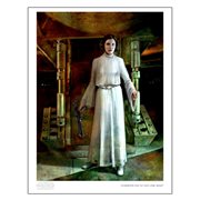Star Wars Somebody Has to Save Our Skins by Cliff Cramp Paper Giclee Art Print