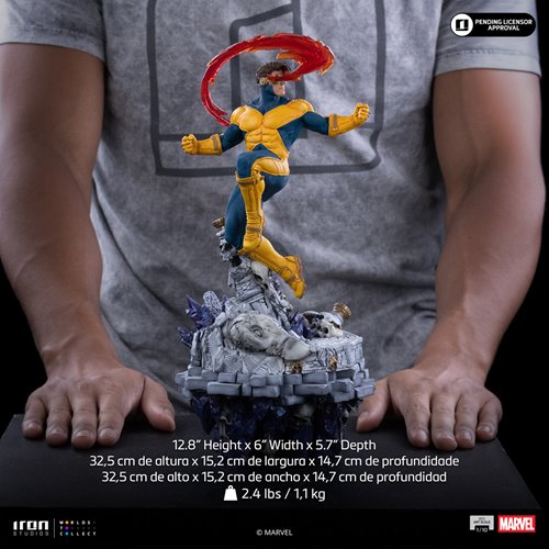 X-Men Cyclops Infinity Gauntlet Diorama Battles Diorama Series Art 1:10 Scale Statue