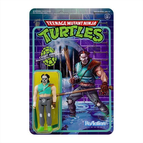 Teenage Mutant Ninja Turtles Casey Jones 3 3/4-Inch ReAction Figure