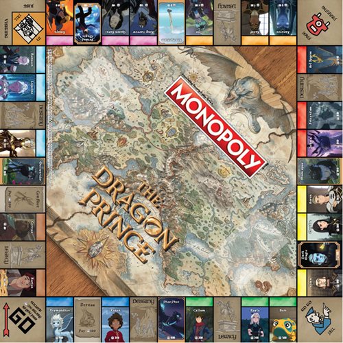 The Dragon Prince Monopoly Game
