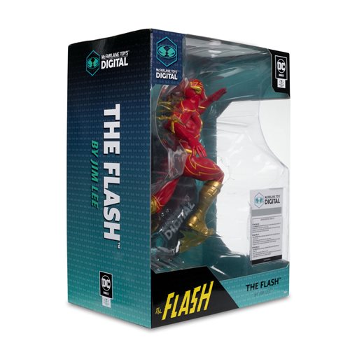 DC Direct The Flash by Jim Lee 1:6 Scale Statue with McFarlane Toys Digital Collectible
