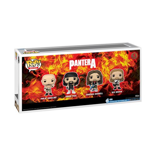 Pantera Pop! Vinyl Figure 4-Pack