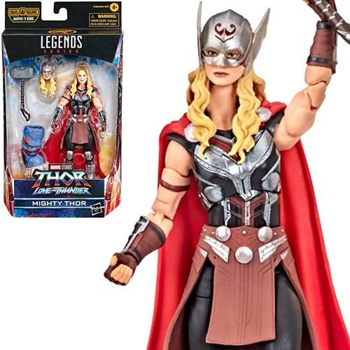 Thor: Love and Thunder Marvel Legends Mighty Thor 6-Inch Action Figure, Not Mint