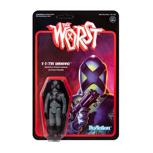 The Worst X-2 (The Unknown) Wide Release 3 3/4-Inch ReAction Figure