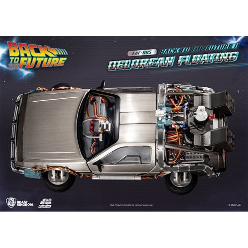 Back to the Future Part II EAF-005 DeLorean Floating Statue