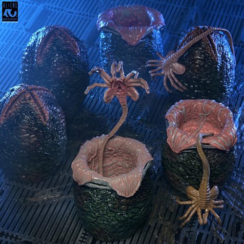 Aliens Carton of Alien Eggs 40th Anniversary Accessory 6-Pack