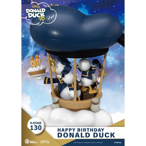 Donald Duck 90th Happy Birthday DS-130 D-Stage Statue