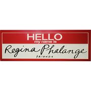 Friends Regina Phalange Desk Sign