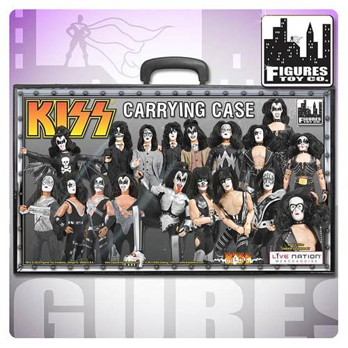 KISS 8-Inch Action Figure Carrying Case