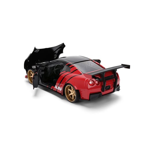 JDM Tuners 2009 Nissan GT-R R35 Ben Sopra Glossy Red 1:24 Scale Die-Cast Metal Vehicle