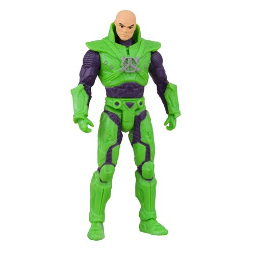 Superman Lex Luthor Green Power Suit Page Punchers 3-Inch Scale Action Figure with Comic Book