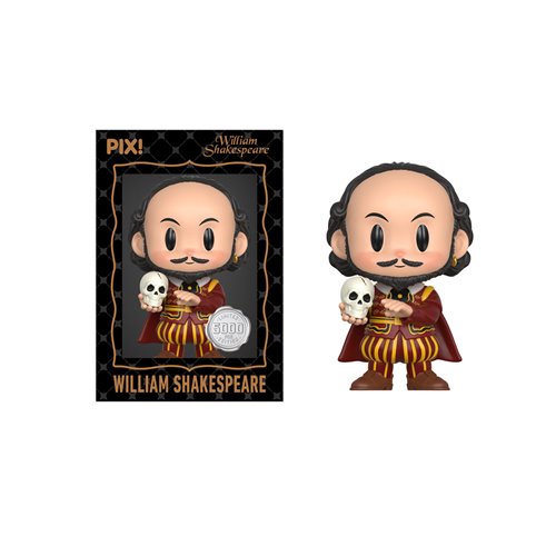 William Shakespeare with Skull Pix! Vinyl Figure