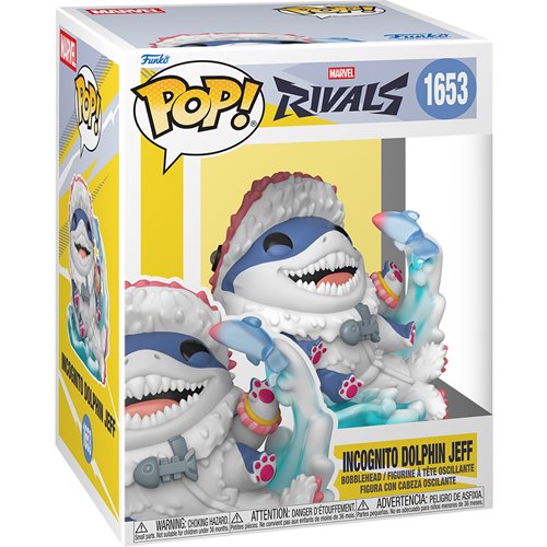 Marvel Rivals Incognito Dolphin Jeff Premium Funko Pop! Vinyl Figure #1653