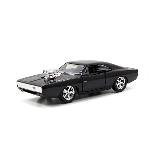 Fast and Furious Dom's Dodge Charger R/T and Brian's Toyota Supra 1:32 Scale Die-Cast Metal Vehicle