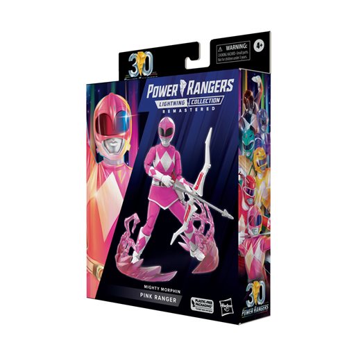 Power Rangers Lightning Collection Remastered Mighty Morphin Pink Ranger 6-Inch Action Figure