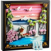 LEGO Art 31218 Japanese Cherry Blossom Landscape 3D Wall Art
