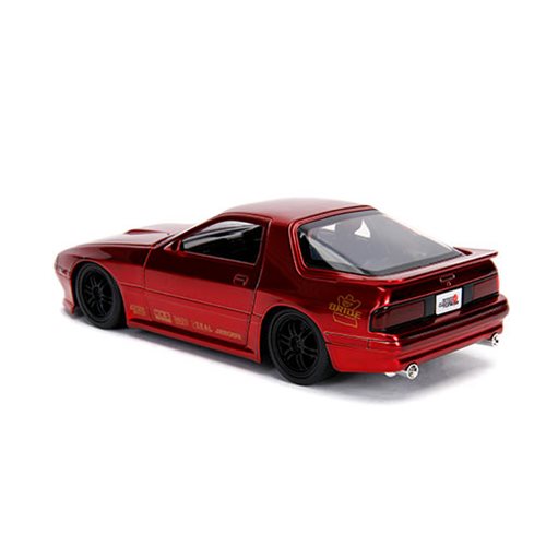 Tuners 1985 Mazda RX-7 FC Red 1:24 Metal Vehicle
