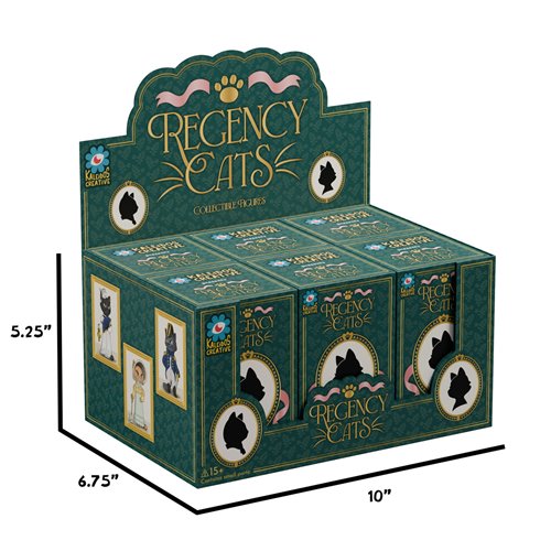 Regency Cats Series 1 Blind-Box Mini-Figure Case of 6