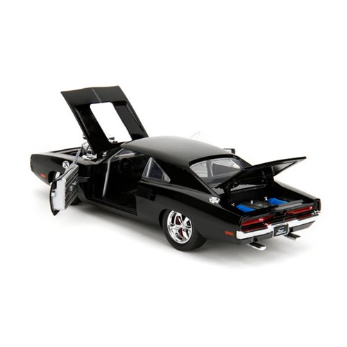 Fast and the Furious Dom and Dodge Charger R/T Build N' Connect 1:24 Scale Die-Cast Metal Vehicle Mo