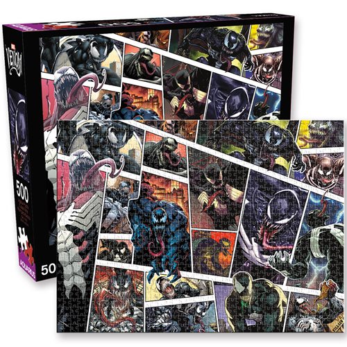 Spider-Man Venom Panels 500-Piece Puzzle