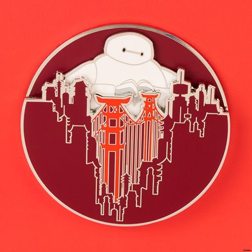 Big Hero 6 10th Anniversary San Fransokyo Sliding 3-Inch Collector Box Pin