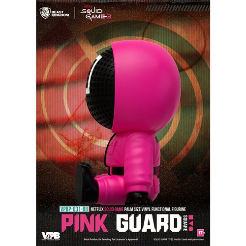 Squid Game VPBP-031 Palm Size Vinyl Functional Piggy Bank Blind Box Case of 6