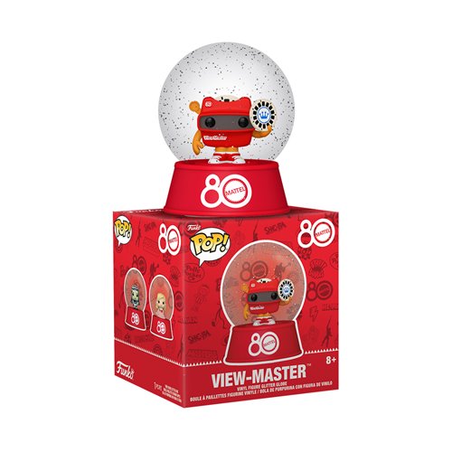 Retro Toys 80th Anniversary Mini Snow Globe - Random 4-Pack