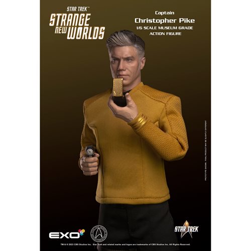 Star Trek: Strange New Worlds Captain Christopher Pike 1:6 Scale Action Figure