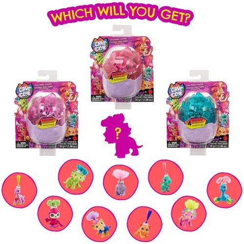 Cave Club Dino Baby Crystals Wave 1A Random 2-Pack