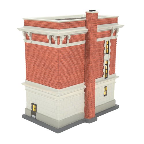 Ghostbusters Hot Properties Village Firehouse Light-Up Statue