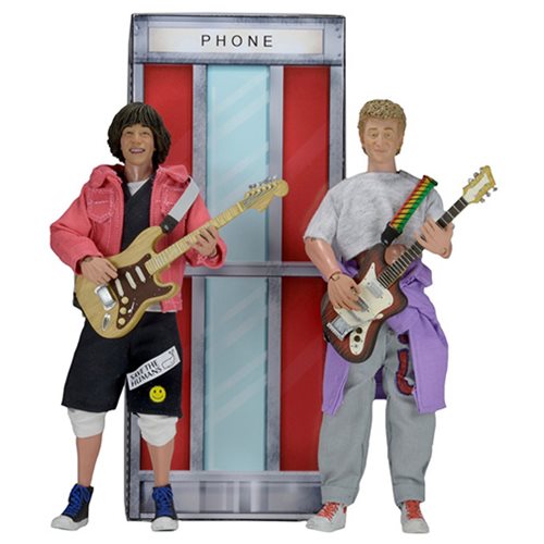 Bill & Ted's Excellent Adventure 8-Inch Action Figure 2-Pack